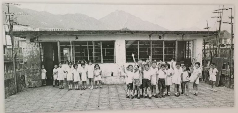 1960 - 1970 年代的香港天臺學校。